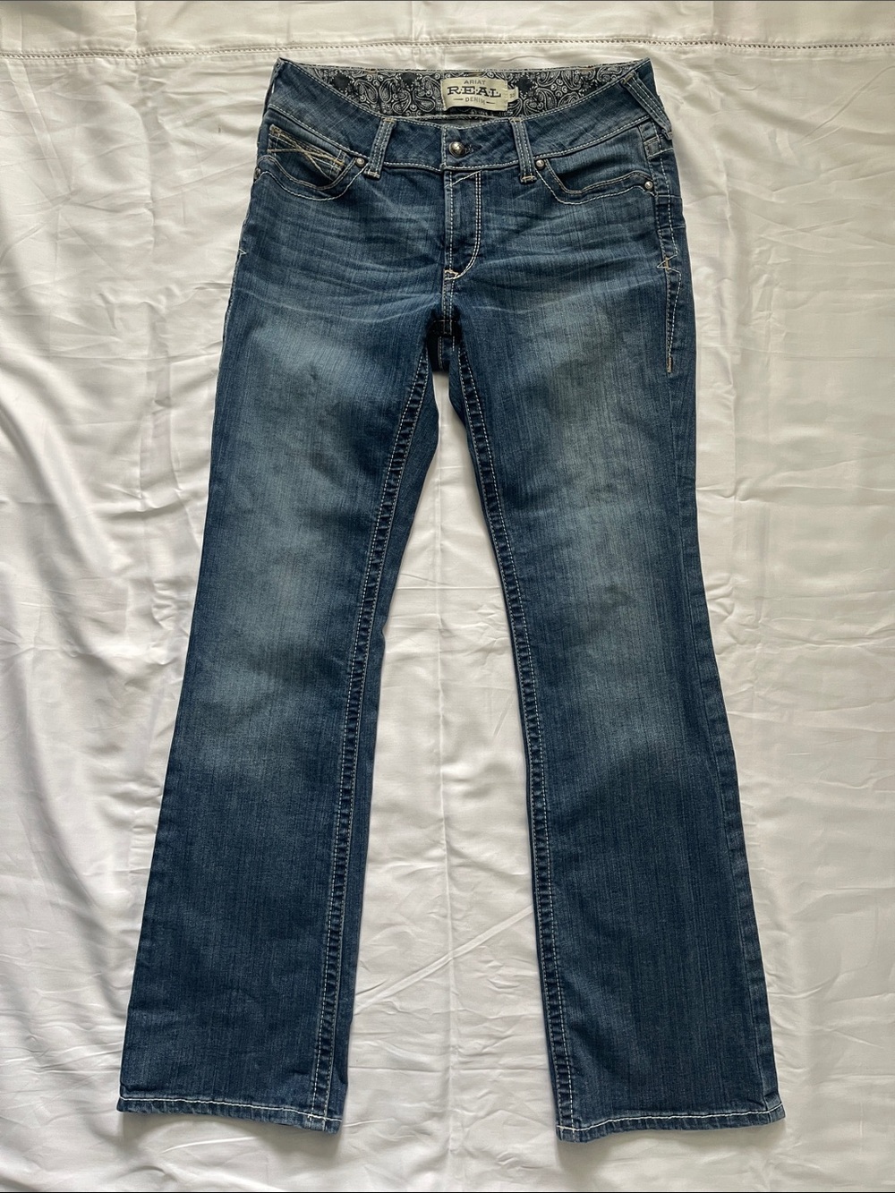 Ariat Women's Dark Blue Flare Jeans